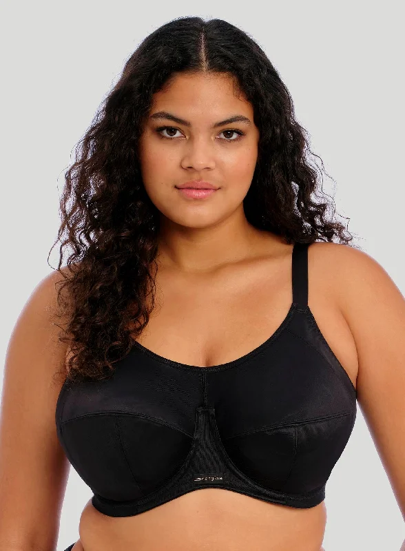 Instant Savings Elomi: Energise Sports Bra With J Hook Black