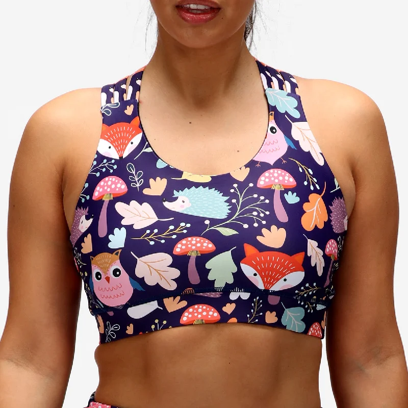 Fantastic Deals Forest Friends Cross Back Bra