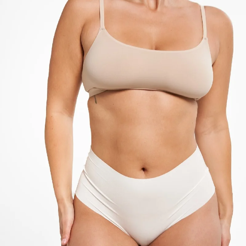 Best Bargains High-Rise Cheeky - Seamless Eco 2.0 - Vanilla (PREORDER)