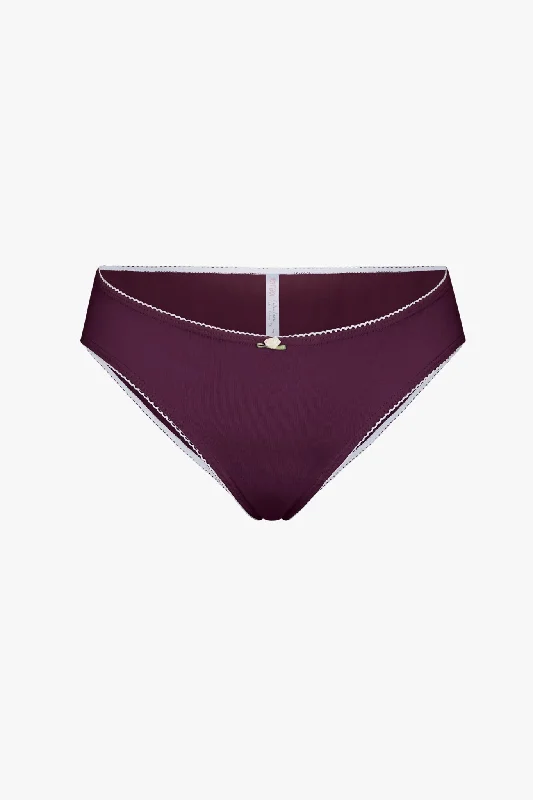 Limited Stock LOW RISE UNDERWEAR IN BOYSENBERRY