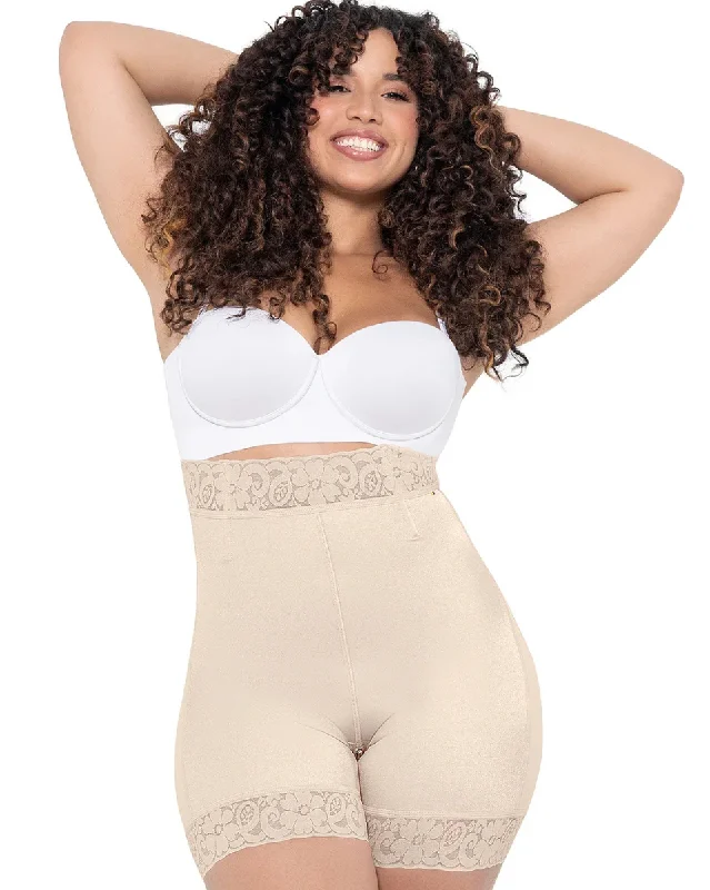 Weekend Deal MariaE Fajas Butt-Lifter High Waisted Shapewear Shorts Medium Compression