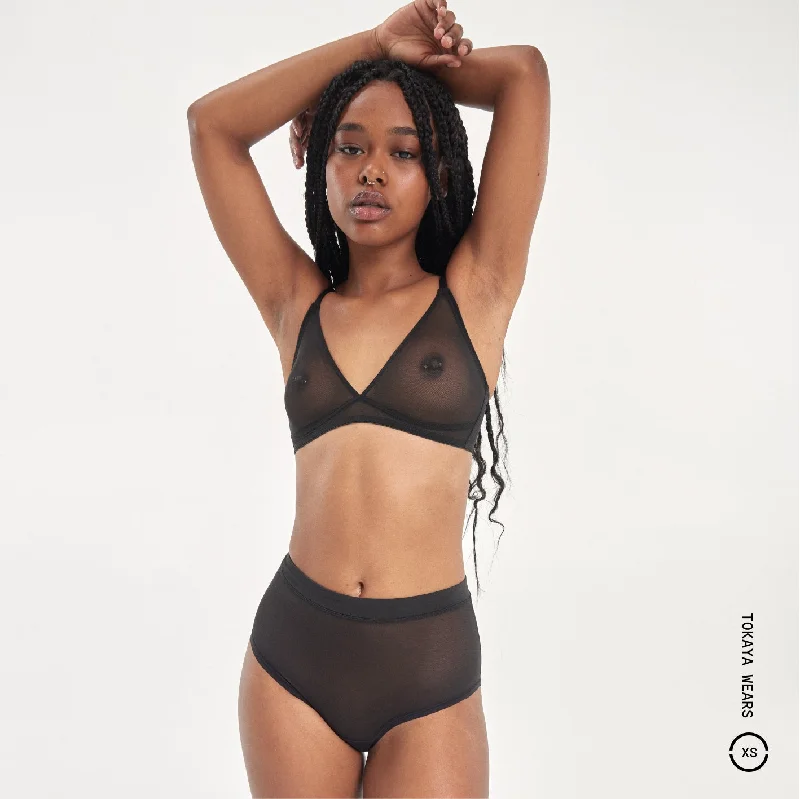 Savings Galore Mesh High Waist Brief