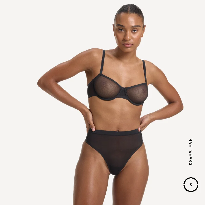 Markdown Madness Mesh High Waist Gee