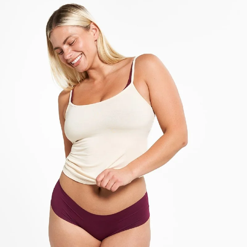 Great Deals Mid-Rise Cheeky - Seamless Eco 2.0 - Shiraz (PREORDER)