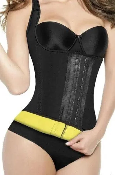 Epic Deals Neo Latex Waist Training Sweat Vest 3 Hooks #2040D