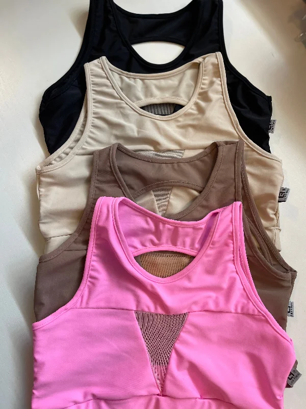 Limited Time Open Mesh Sports Bra [More Colors Available]