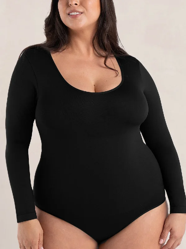Weekend Bargains Await You Shapermint Essentials All Day Every Day Long Sleeve Bodysuit Weekend Bargains Await You Shapermint Essentials All Day Every Day Long Sleeve Bodysuit