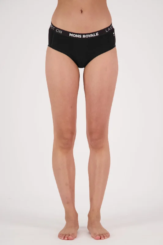Shop and Save Sylvia Merino Boyleg - Black