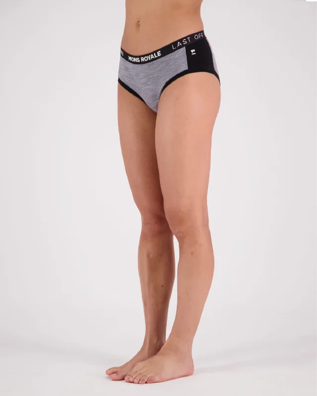 Today’s Deal Sylvia Merino Boyleg - Grey Heather / Black