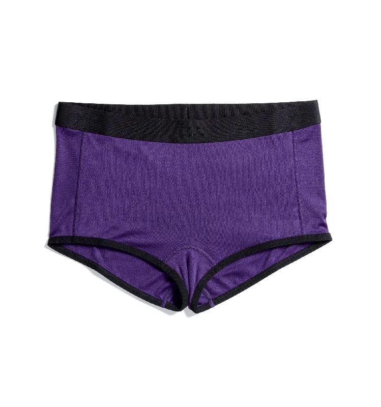 Instant Savings Tucking Boy Shorts - Ghostly Grape