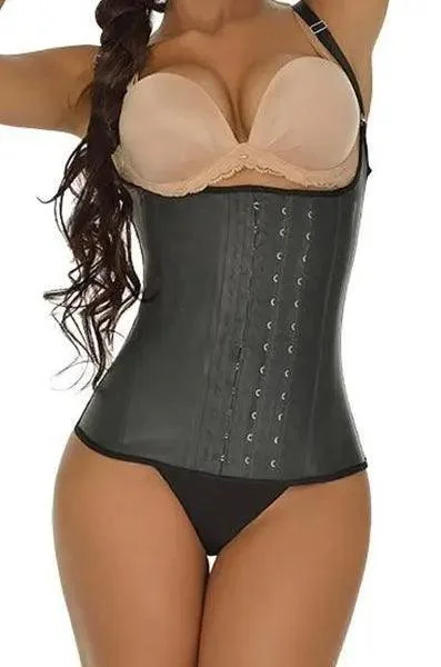 Hurry In Waist Training Latex Semi Vest  #2028D