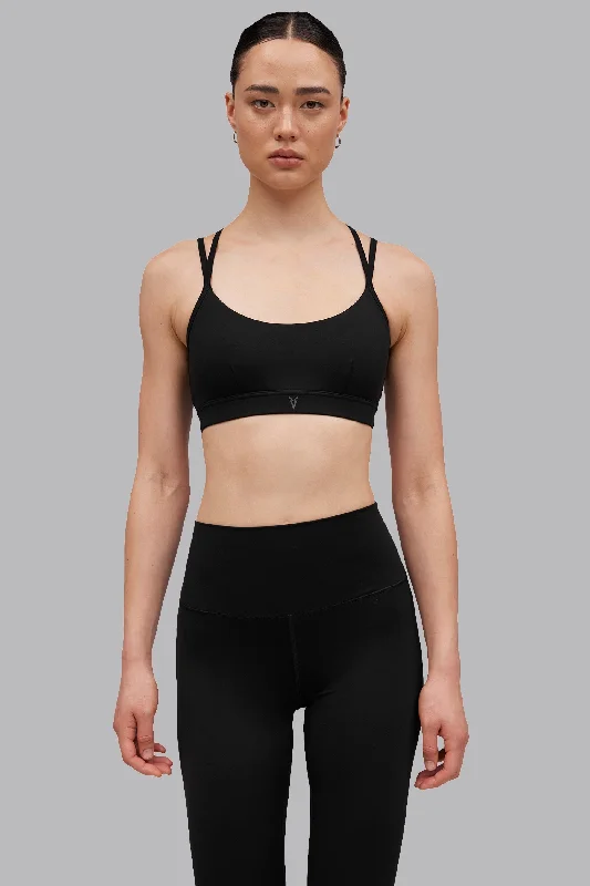 Exclusive Weekend Offers Inside V_SCULPT STRAPPY SPORTS BRA - Black