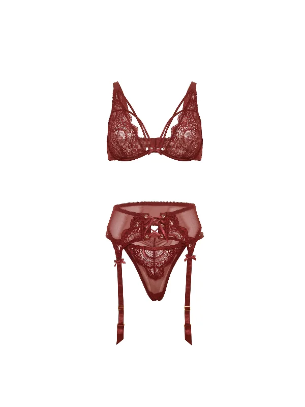 Stock Clearance Wynter Cage Bra Set